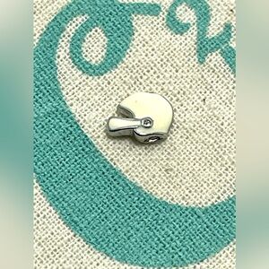 Origami Owl Living Lockets HTF Retired Football Helmet Floating Charm